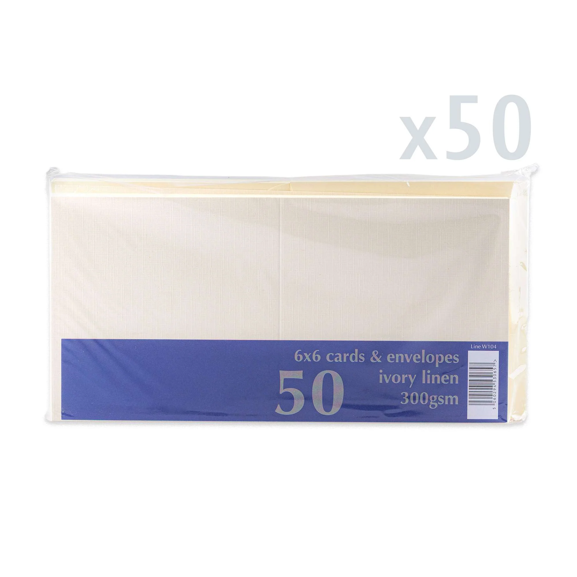 Kaarten en enveloppen met linnenstructuur – verpakking - Image 24