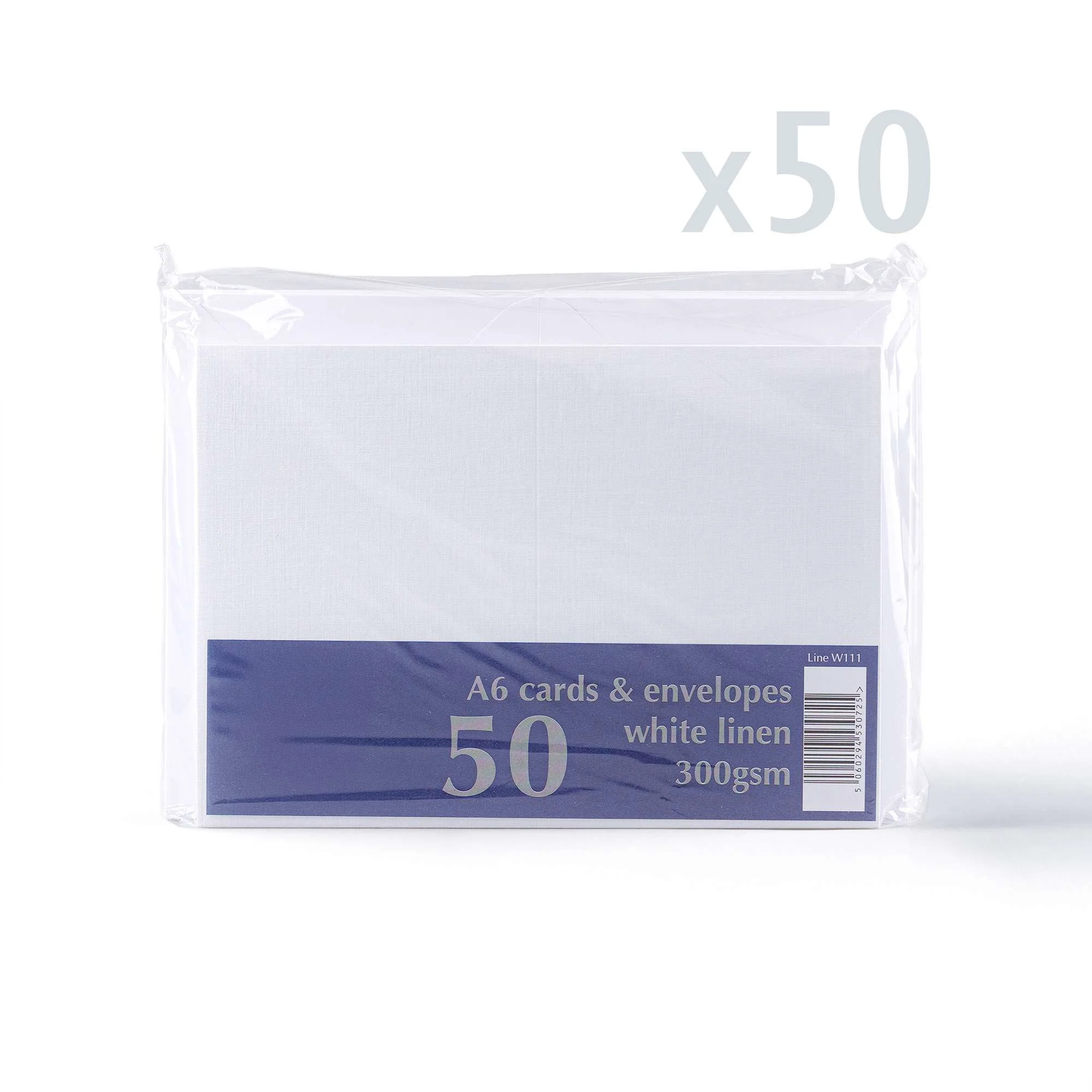 Kaarten en enveloppen met linnenstructuur – verpakking - Image 4
