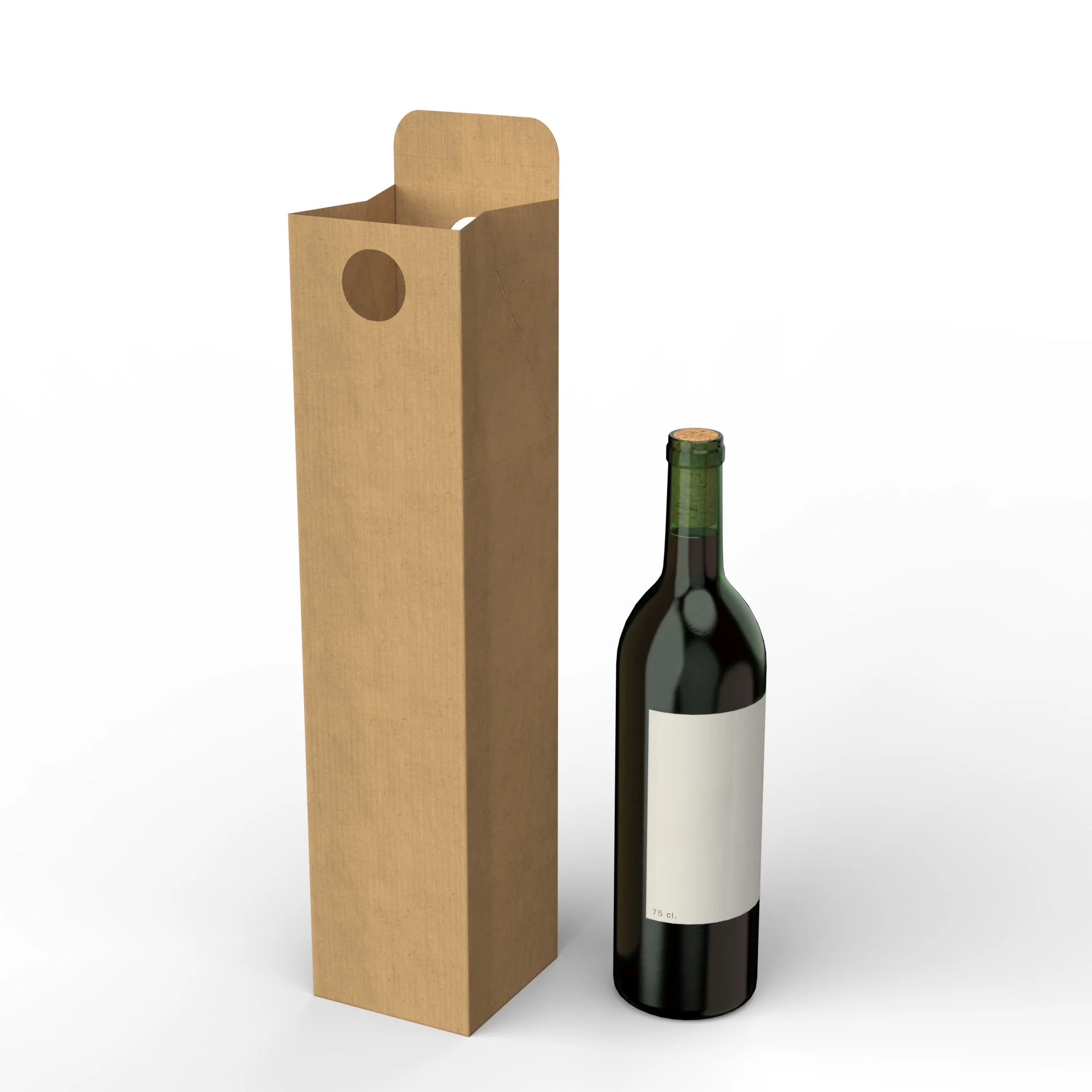 Kartonnen flesverpakking (75 cl.) - Image 2