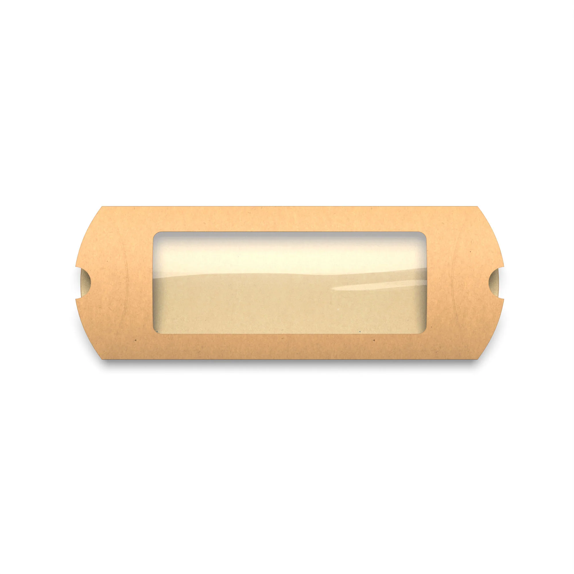 Kraftpapier gondeldoosjes met venster - Image 2