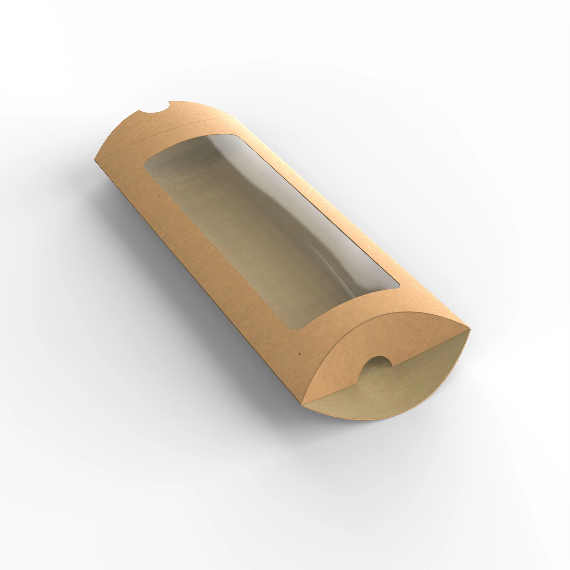 Kraftpapier gondeldoosjes met venster - Image 3