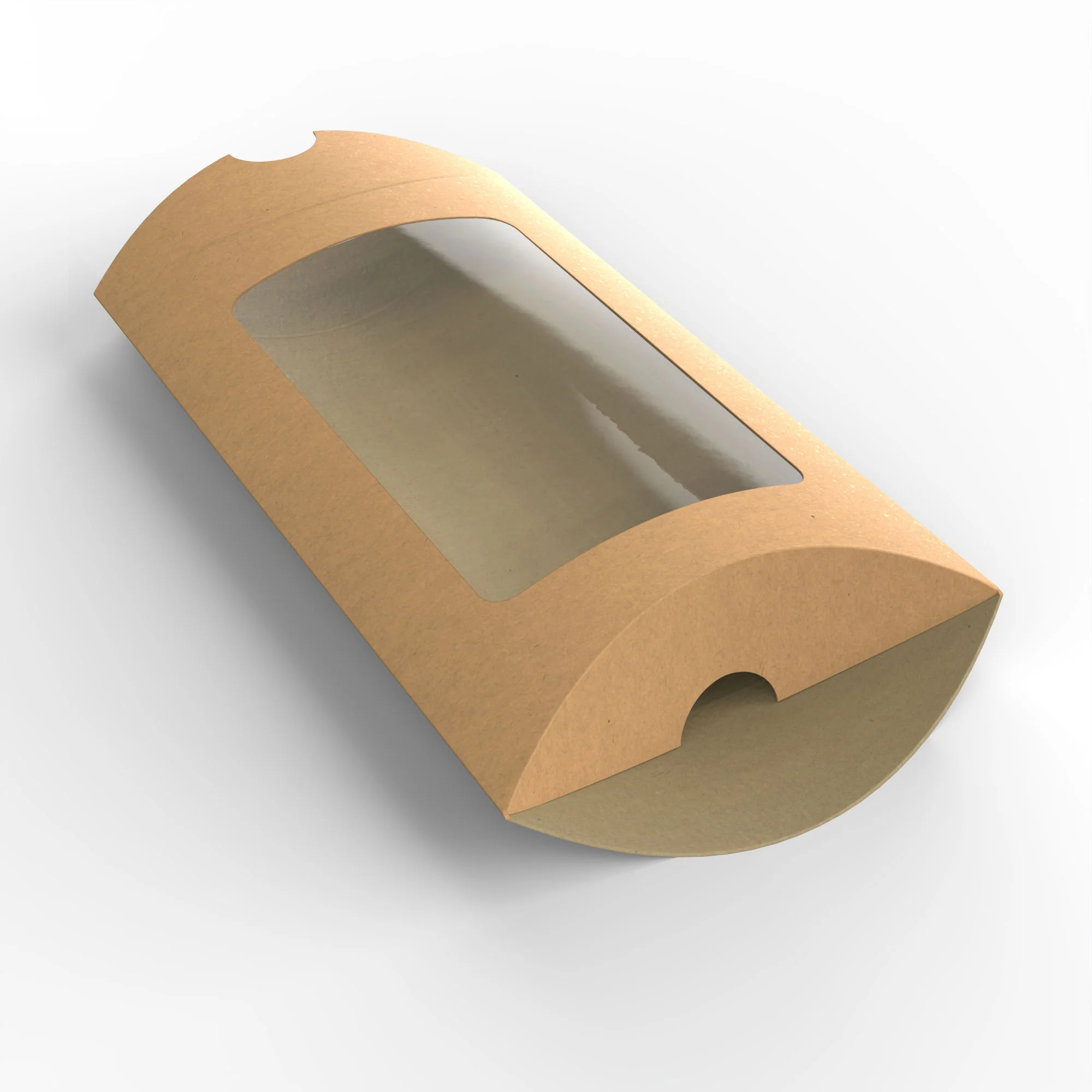 Kraftpapier gondeldoosjes met venster - Image 5