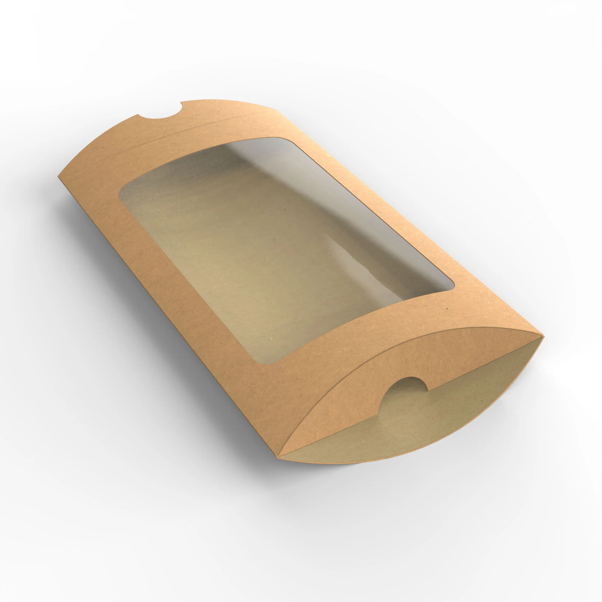 Kraftpapier gondeldoosjes met venster - Image 7