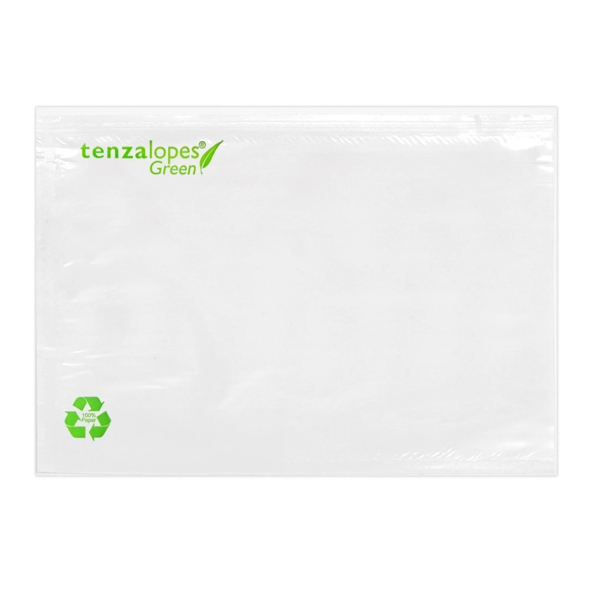 Papieren transparant documentenhoesje - niet geprint - Image 2
