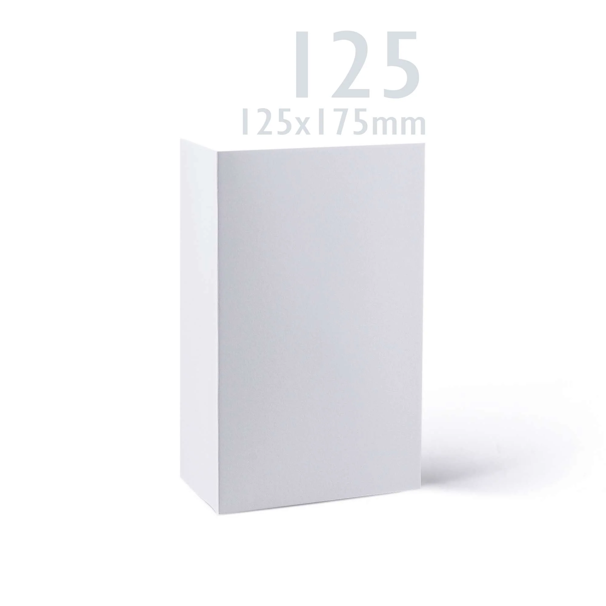 Set witte gladde kaarten en enveloppen – verpakking - Image 15