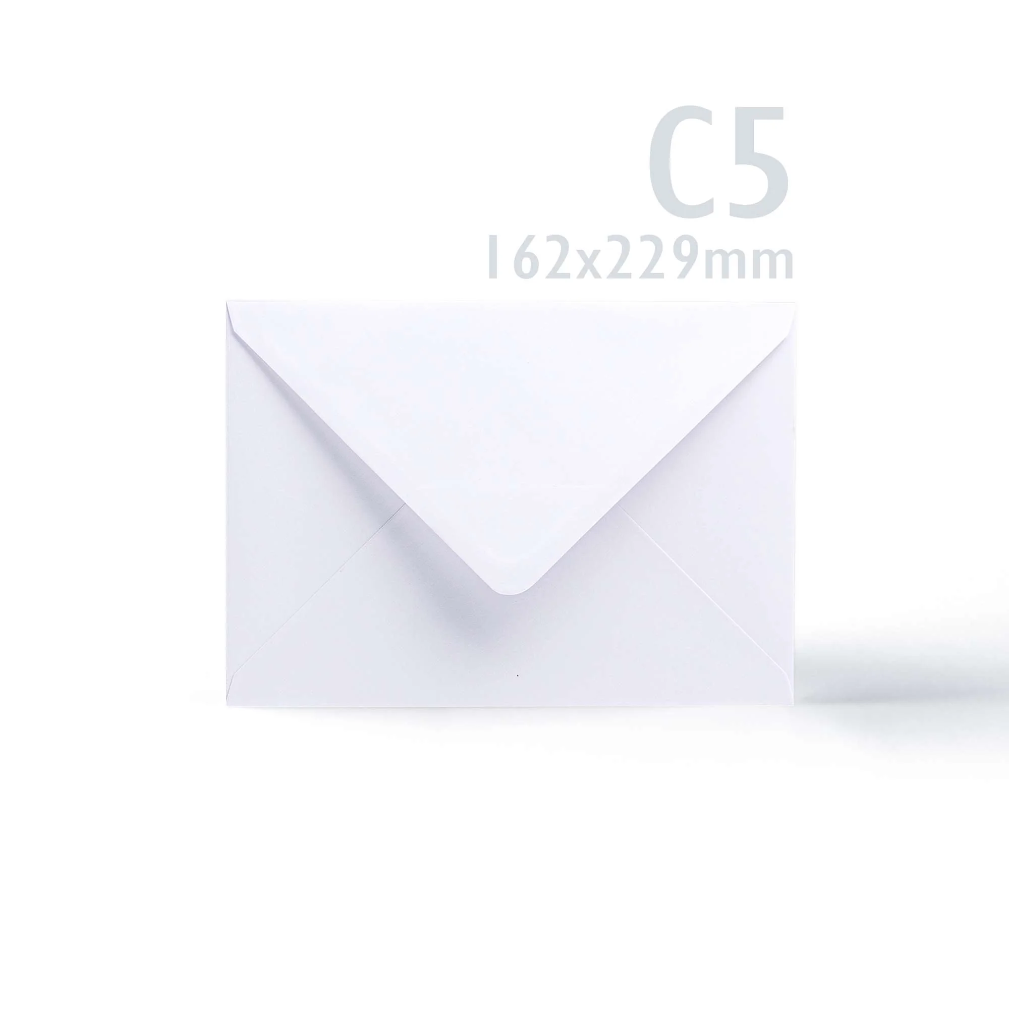 Set witte gladde kaarten en enveloppen – verpakking - Image 18