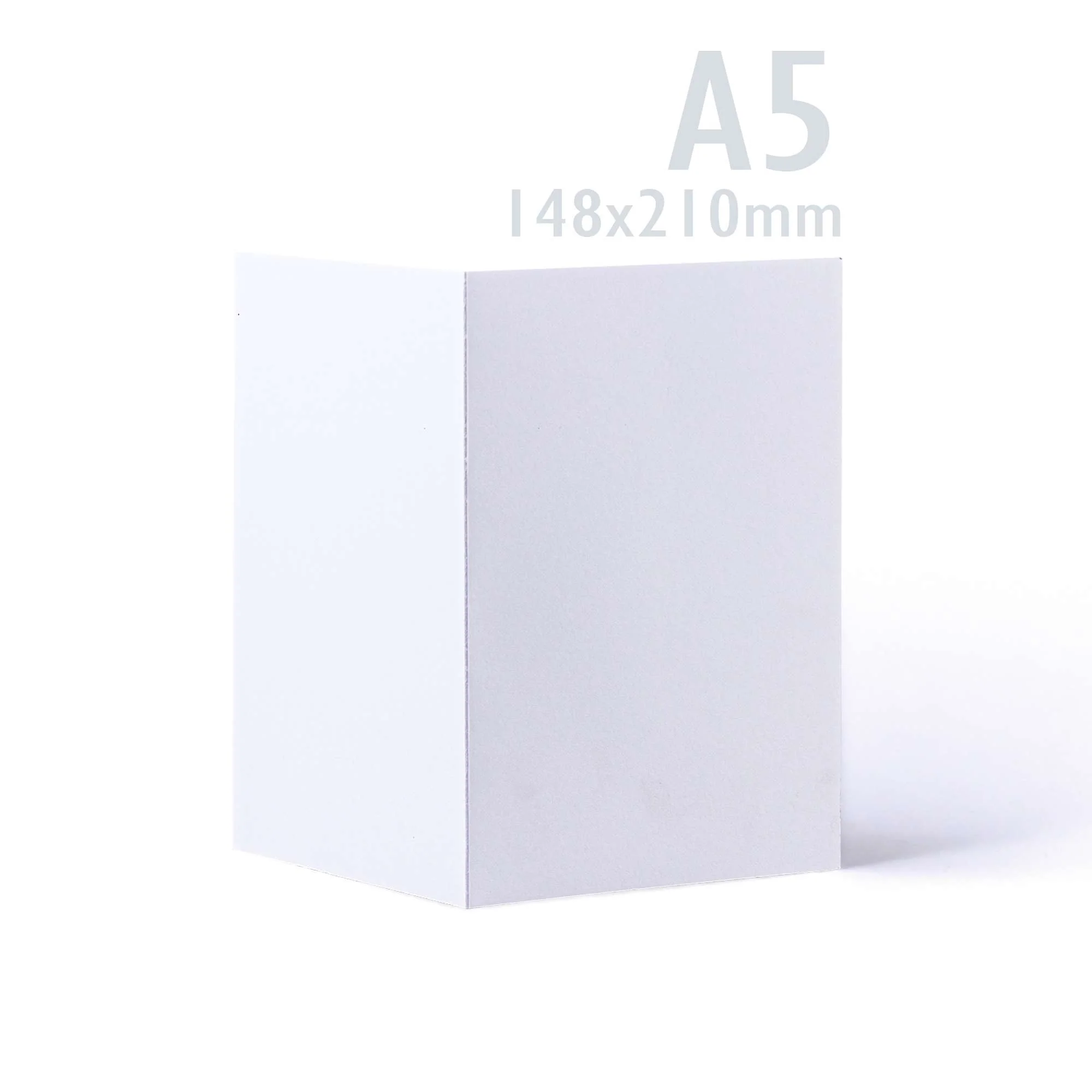 Set witte gladde kaarten en enveloppen – verpakking - Image 19