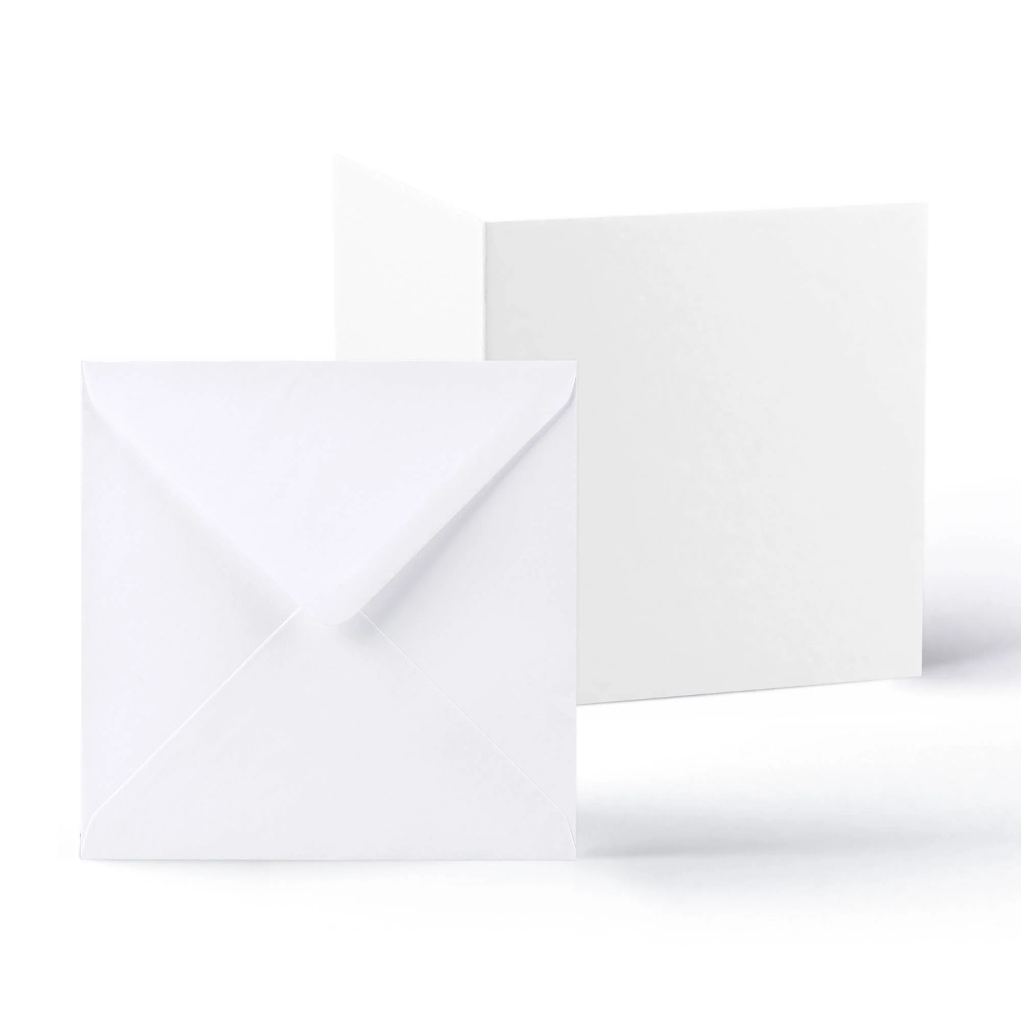 Set witte gladde kaarten en enveloppen – verpakking - Image 21