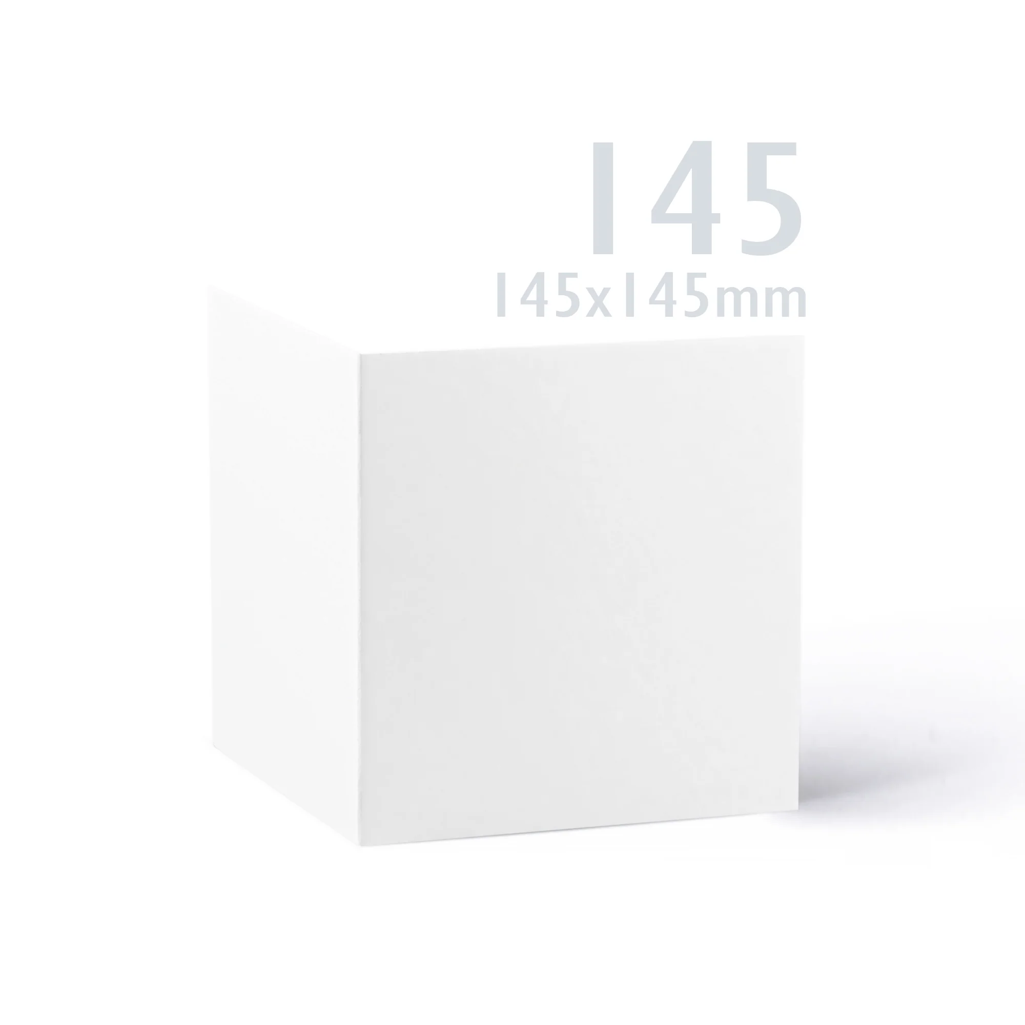 Set witte gladde kaarten en enveloppen – verpakking - Image 23