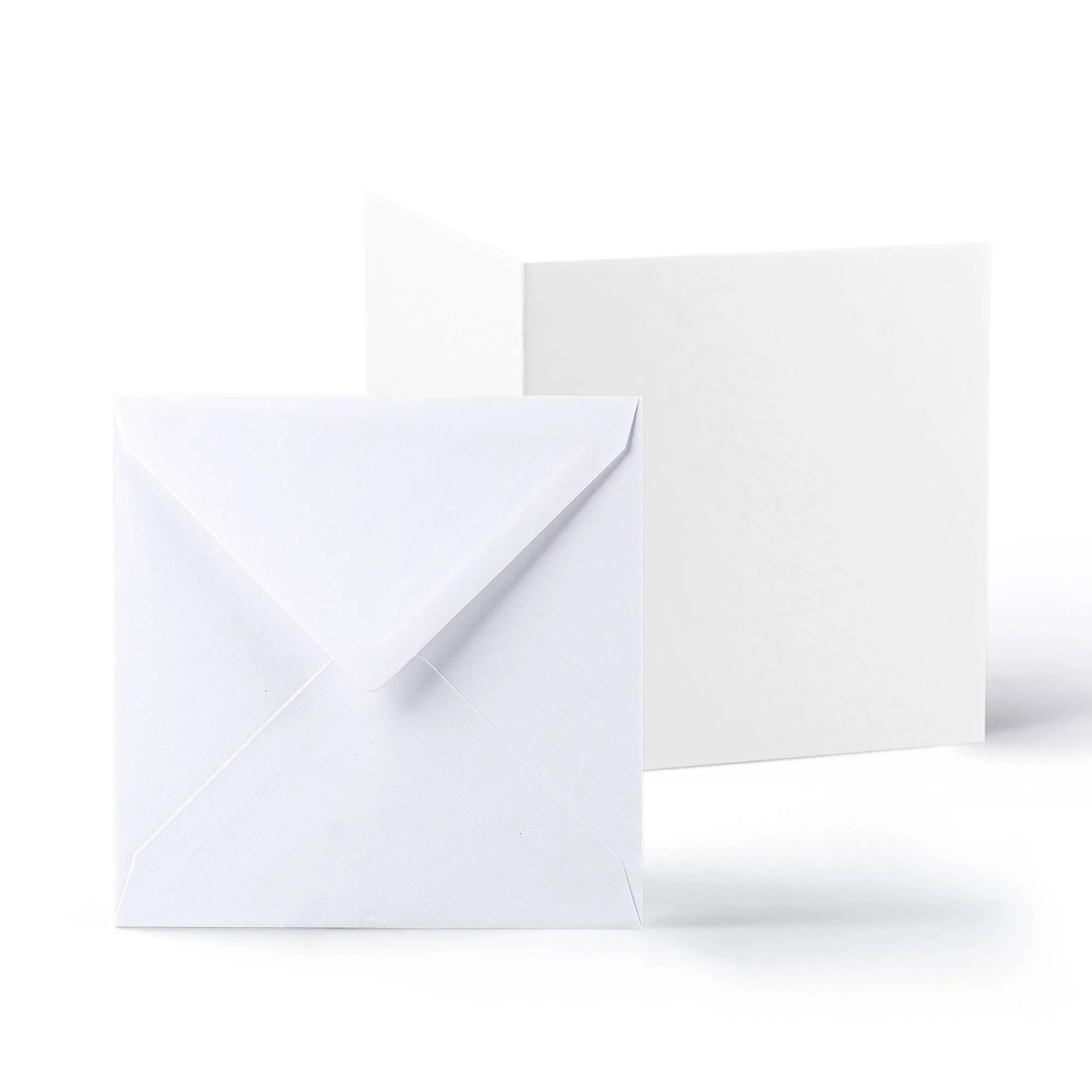 Set witte gladde kaarten en enveloppen – verpakking - Image 25