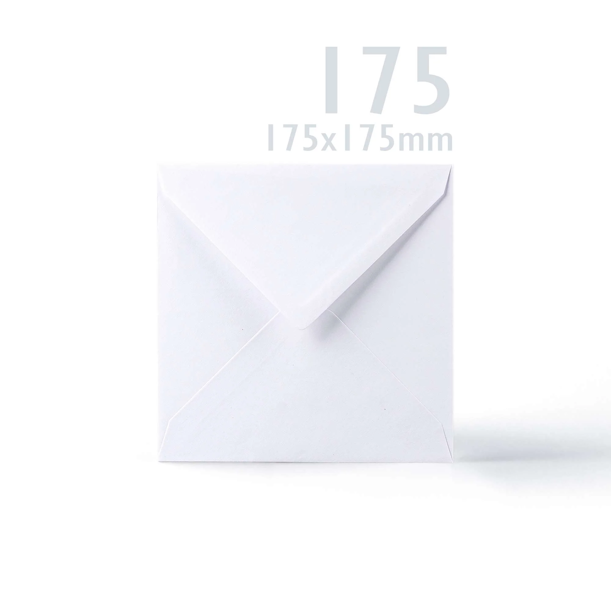 Set witte gladde kaarten en enveloppen – verpakking - Image 26