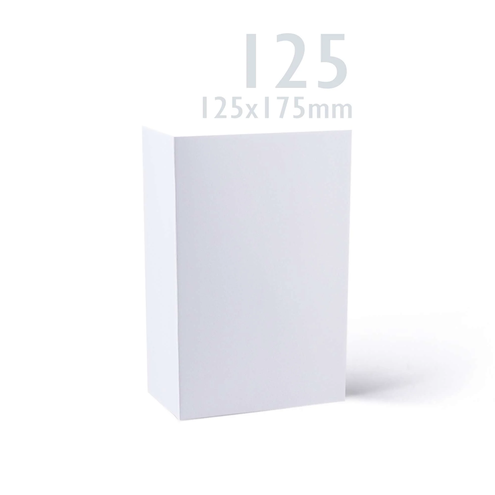 Set witte gladde kaarten en enveloppen – verpakking - Image 31