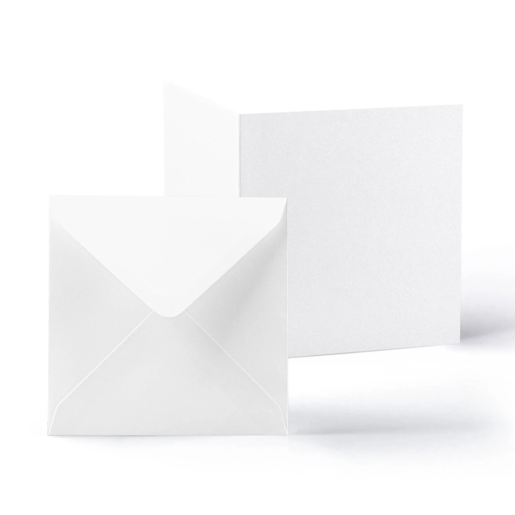 Set witte gladde kaarten en enveloppen – verpakking - Image 9