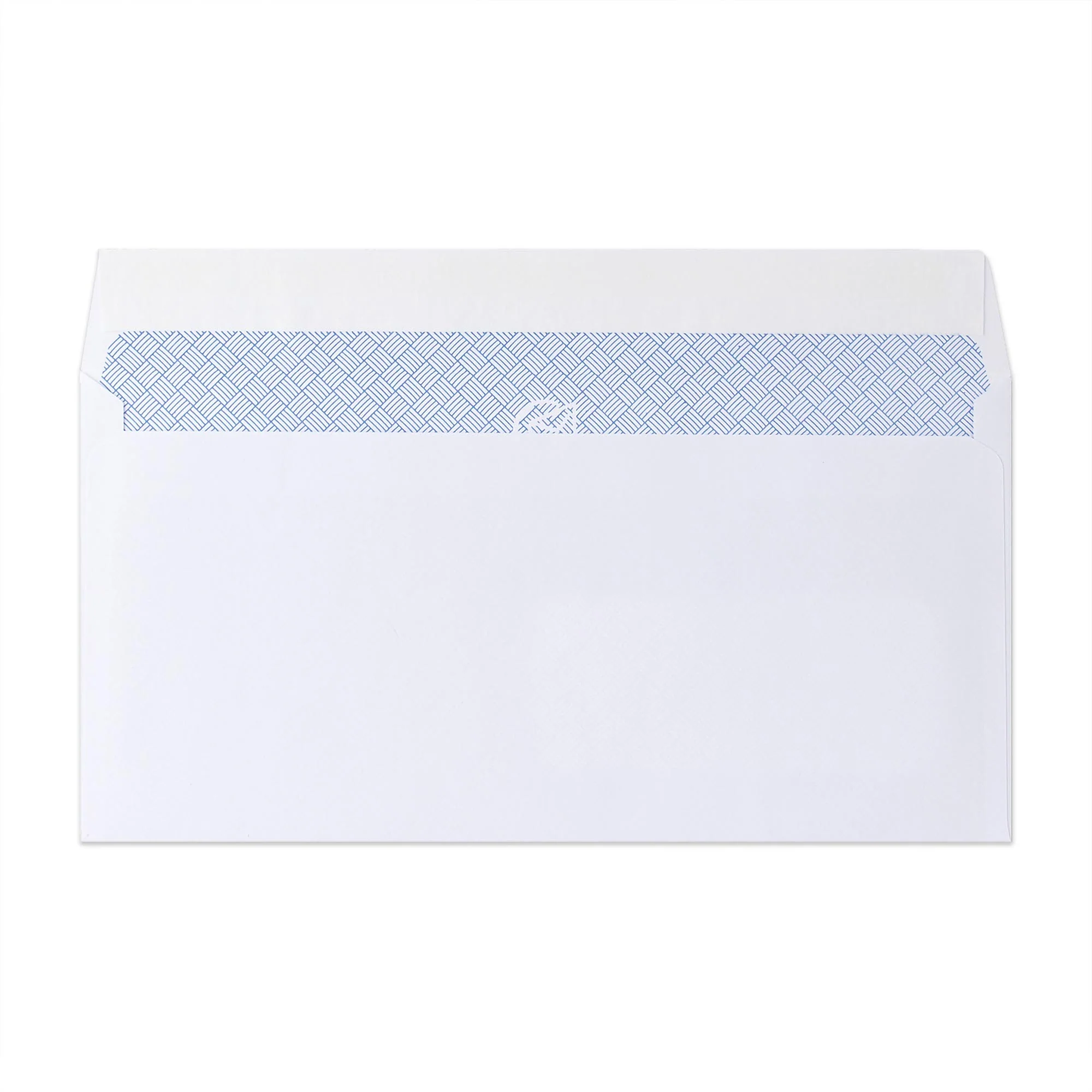Witte envelop met binnendruk – met venster 110x220 mm (DL) 100gr/m² - Image 2