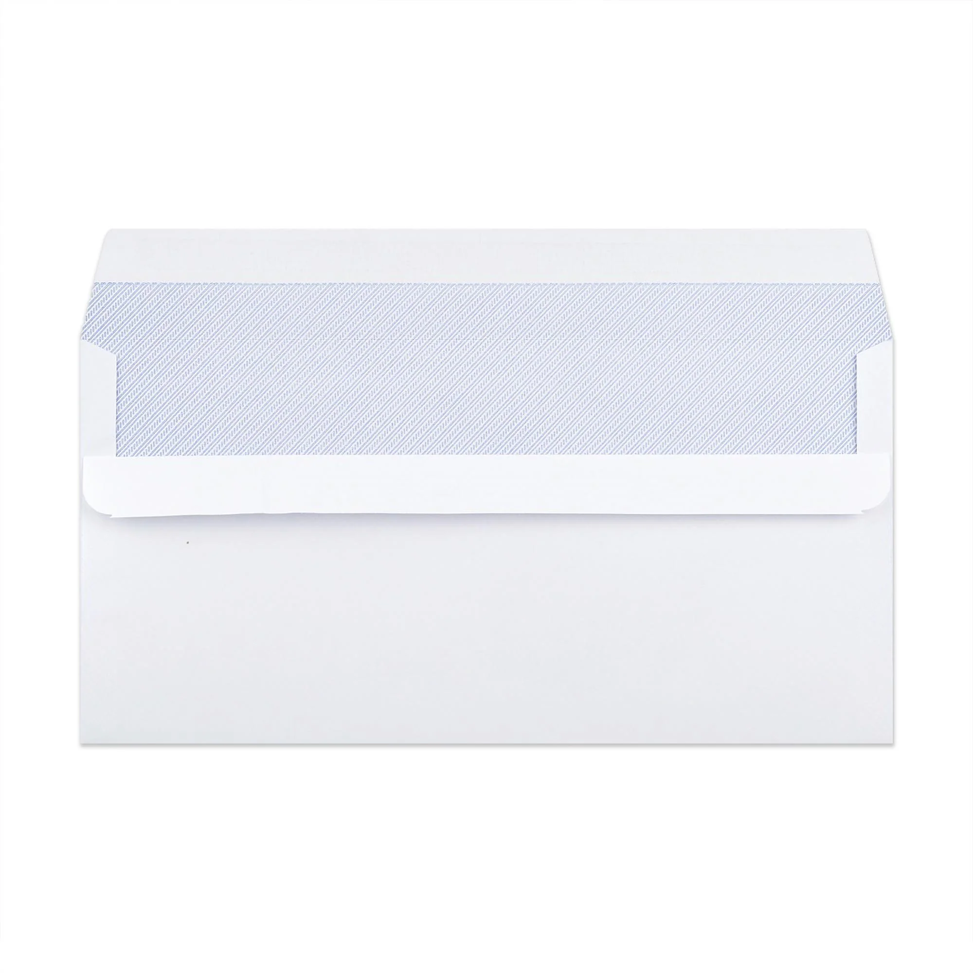 Witte envelop met binnendruk – met venster 110x220 mm (DL) 90gr/m² - Image 2