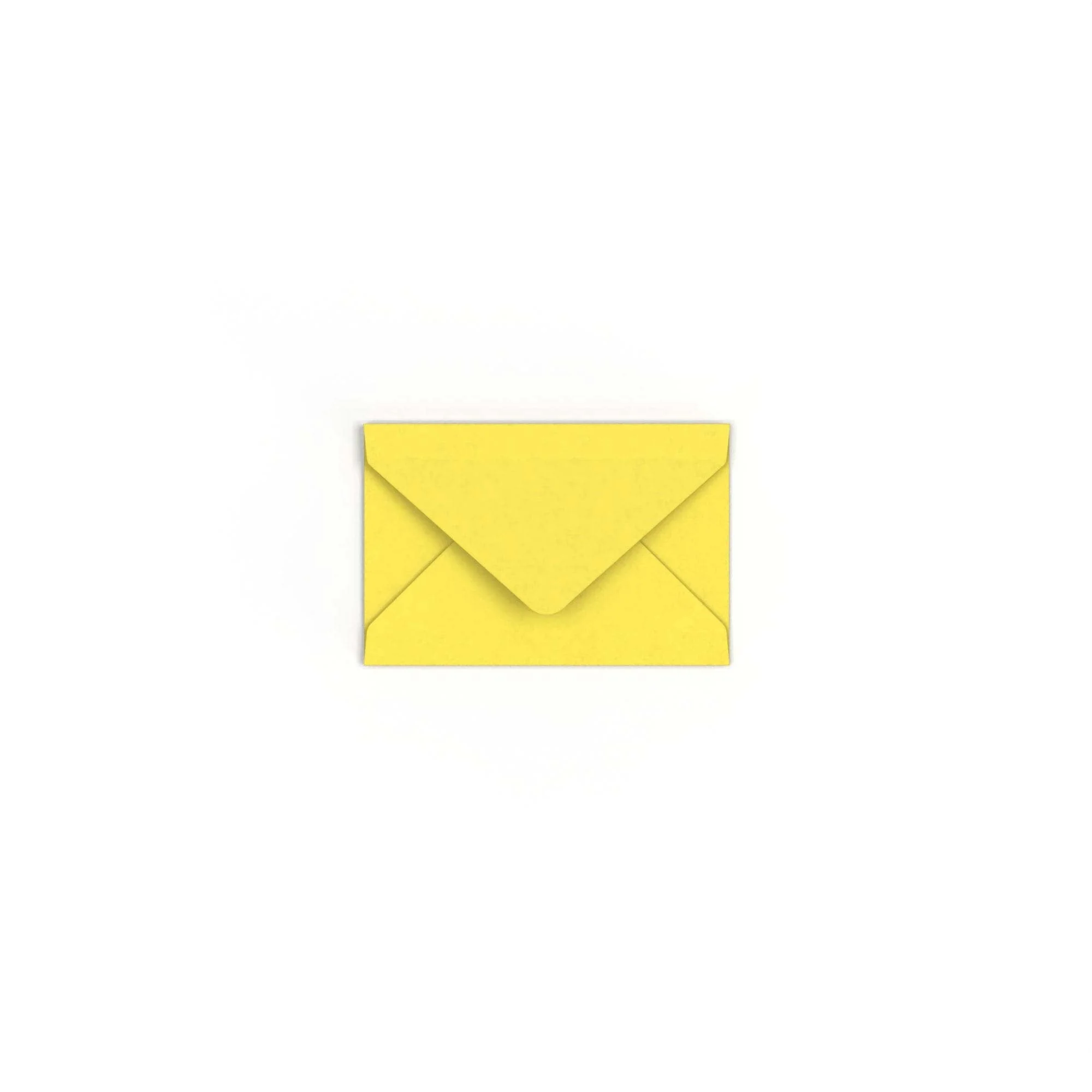 Zonnebloem gele envelop 62x94 mm